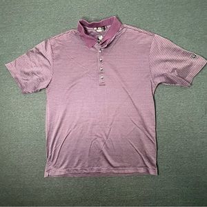 tiger woods purple golf shirt